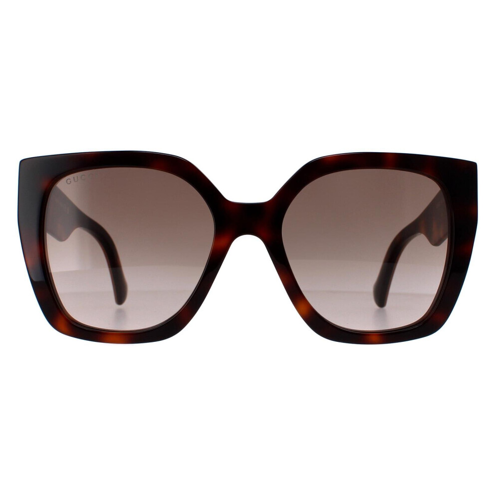 Gucci Sunglasses GG1300S 003 Havana Crystal Brown Gradient