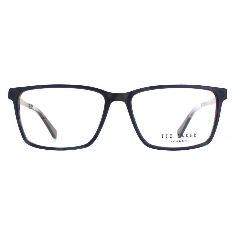 Ted Baker Glasses Frames TB8218 Silas 661 Navy Tortoise Men