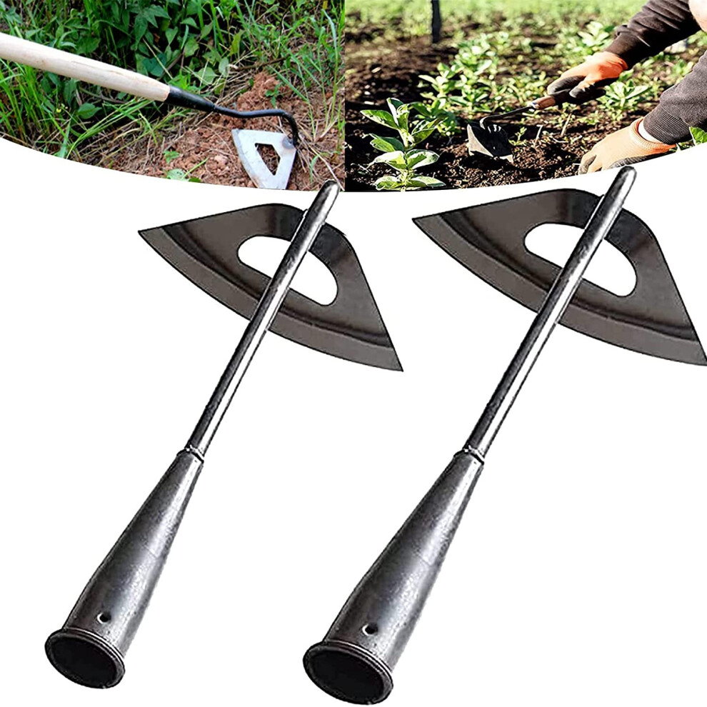 All-Steel Hardened Hollow Hoe,Garden Hoes for Weeding,Hollow Hoe for Gardening,Hoe Garden Tool,Garden Hoe for Backyard Weeding, Loosening, Farm Planti-image-OPC-PBJD7M2-NEW