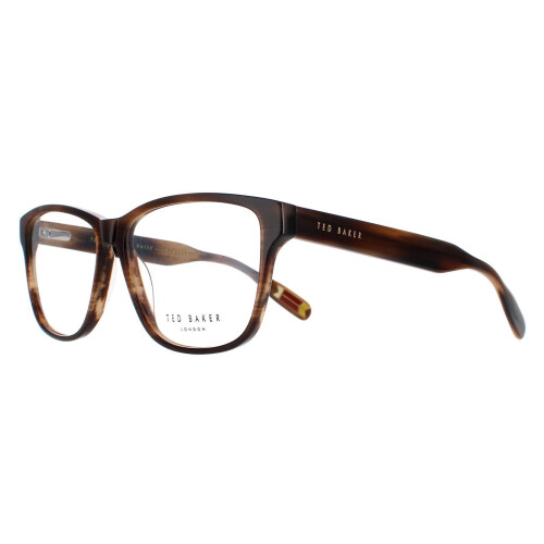 Ted Baker Ted Baker Glasses Frames TB8232 Efren 155 Brown Horn Beige Men 1