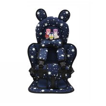 Portable Baby Car Seat, Adjustable Shoulder Straps, Machine Washable, Suitable for 0-12 Years