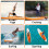 ELECWISH (Orange (No Seat)) 11FT Inflatable Stand Up Paddle Board SUP w/Paddle 3