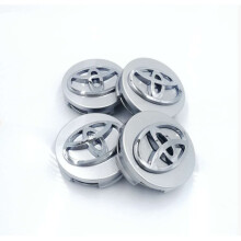 4X Toyota Wheel Rims Center Caps Silver/Chrome Logo 62Mm Camry