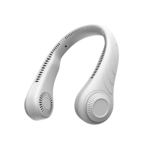 Hands-Free Nekventilator Hangende Bladloze Koelventilator USB Oplaadbaar 1