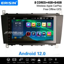 8" ips 64GB 8-Core Android 12 Car Stereo Mercedes-BENZ C/G/CLC-Class W203 W463 CarPlay DAB+ Satnav WiFi