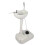 Portable Camping Sink Hand Wash Basin Stand w/Towel Holder 5
