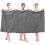 (Charcoal) Extra Large Super Jumbo Bath Sheet Towel 100% Egyptian Cotton Bath Sheets 1