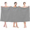 (Silver) Extra Large Super Jumbo Bath Sheet Towel 100% Egyptian Cotton Bath Sheets 1