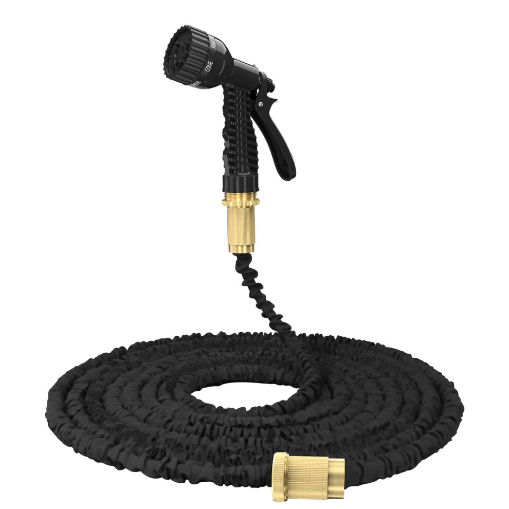 (200FT) Garden Hose Flexible Expandable Hose with 7 Function Sprayer Nozzle for Watering Plant Glass Washing Car Pet
