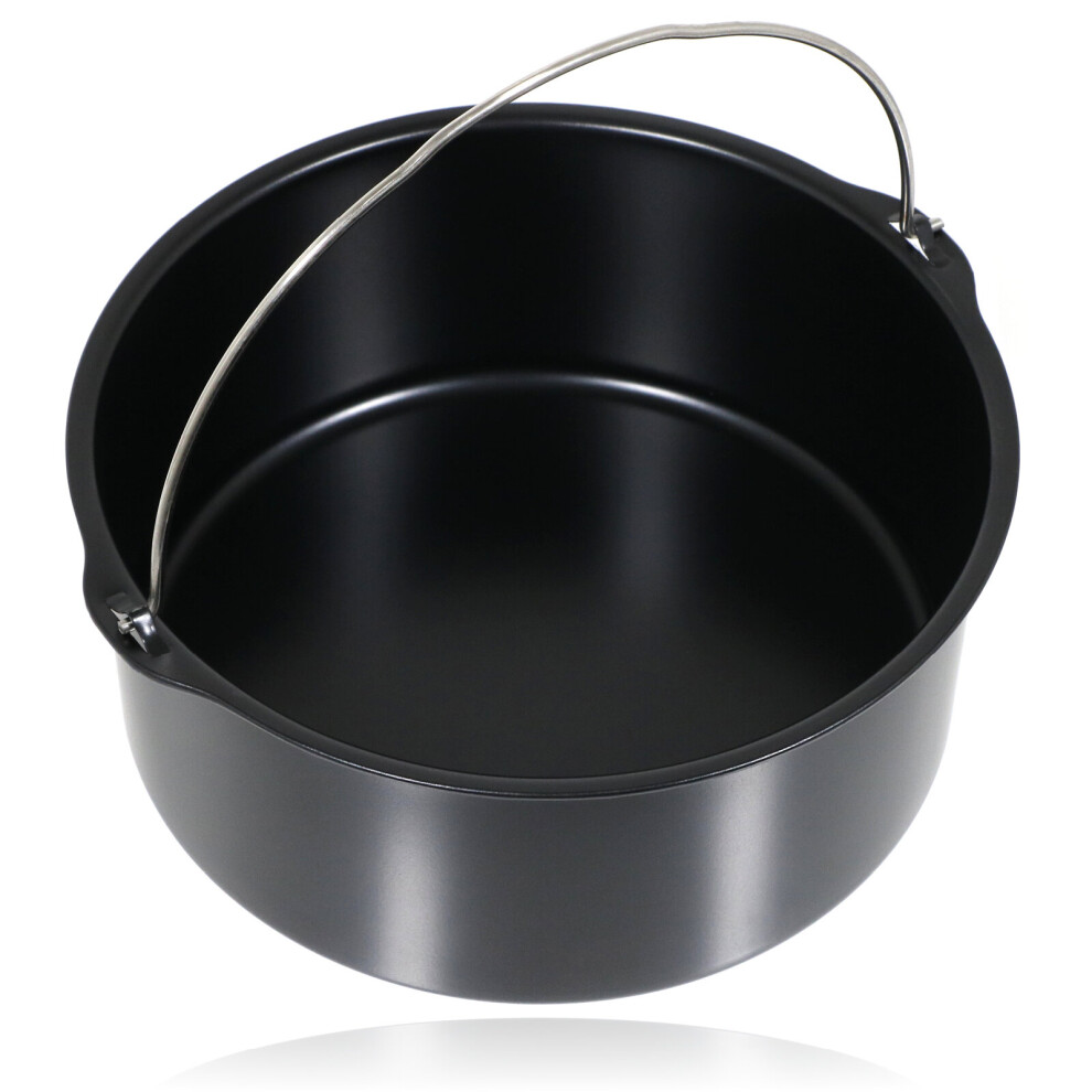 Non Stick Bread Cake Baking Tin with Handle for Air Fryer Multi Cooker 7