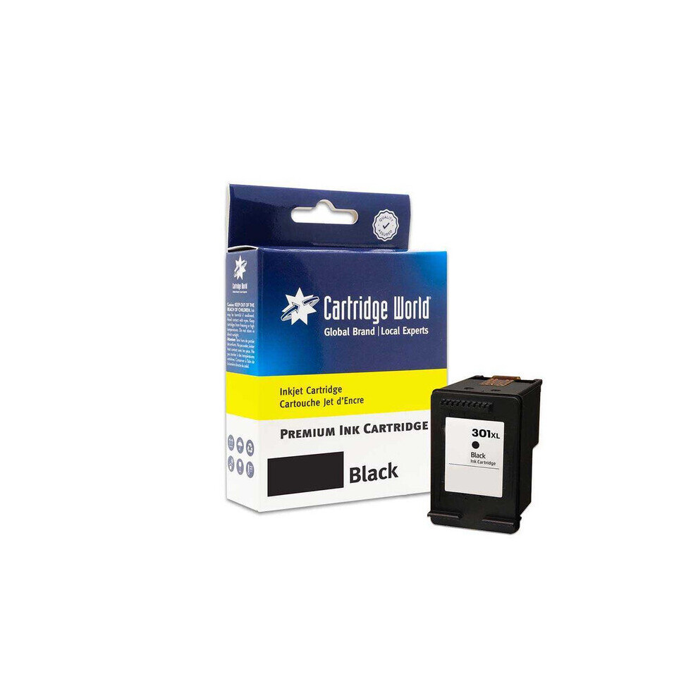 Compatible with HP 301XL High Yield Black Inkjet Cartridge (CH563EE)