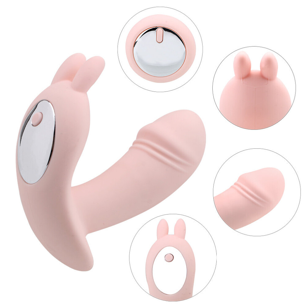 (G-spot vibrator Dildo vibrator Rabbit Vibrators (pink)) G-spot vibrator Dildo vibrator Rabbit Vibrators