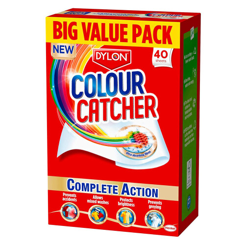 Dylon Dylon Colour Catcher Complete Action Laundry Sheets, 40 Sheets 1