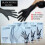 Supertouch  Nitrile Powder Free Gloves 100 hands/box black  ( Medium size) 4