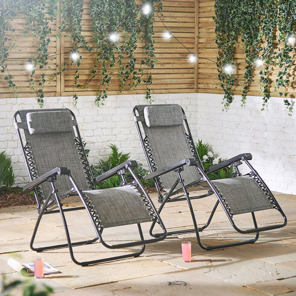 Grey zero deals gravity sun loungers