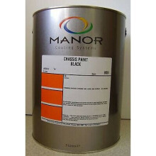 Manor Coatings Commercial Vehicle Chassis Black Paint 2.5L