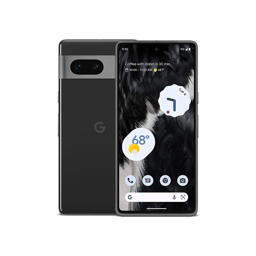 Google Pixel 7-5G Android Phone - Unlocked Smartphone With Wide Angle Lens And 24-Hour Battery - 128Gb - Obsidian 128Gb Obsidian