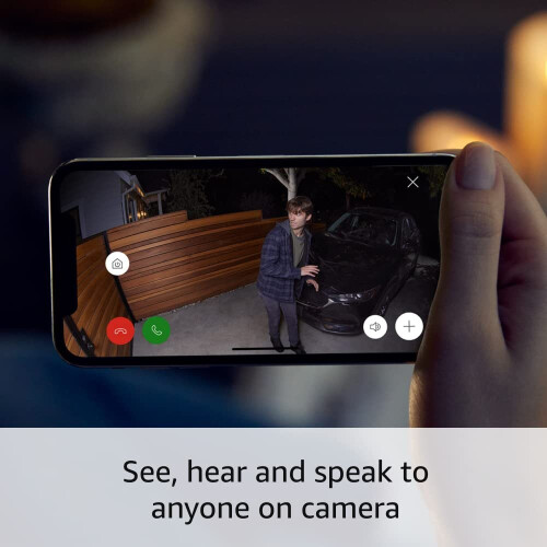 Ring Introducing Ring Spotlight Cam Plus, Plug-in | Two-Way Talk, Color Night Vision, and Security Siren (2022 release) - White 2