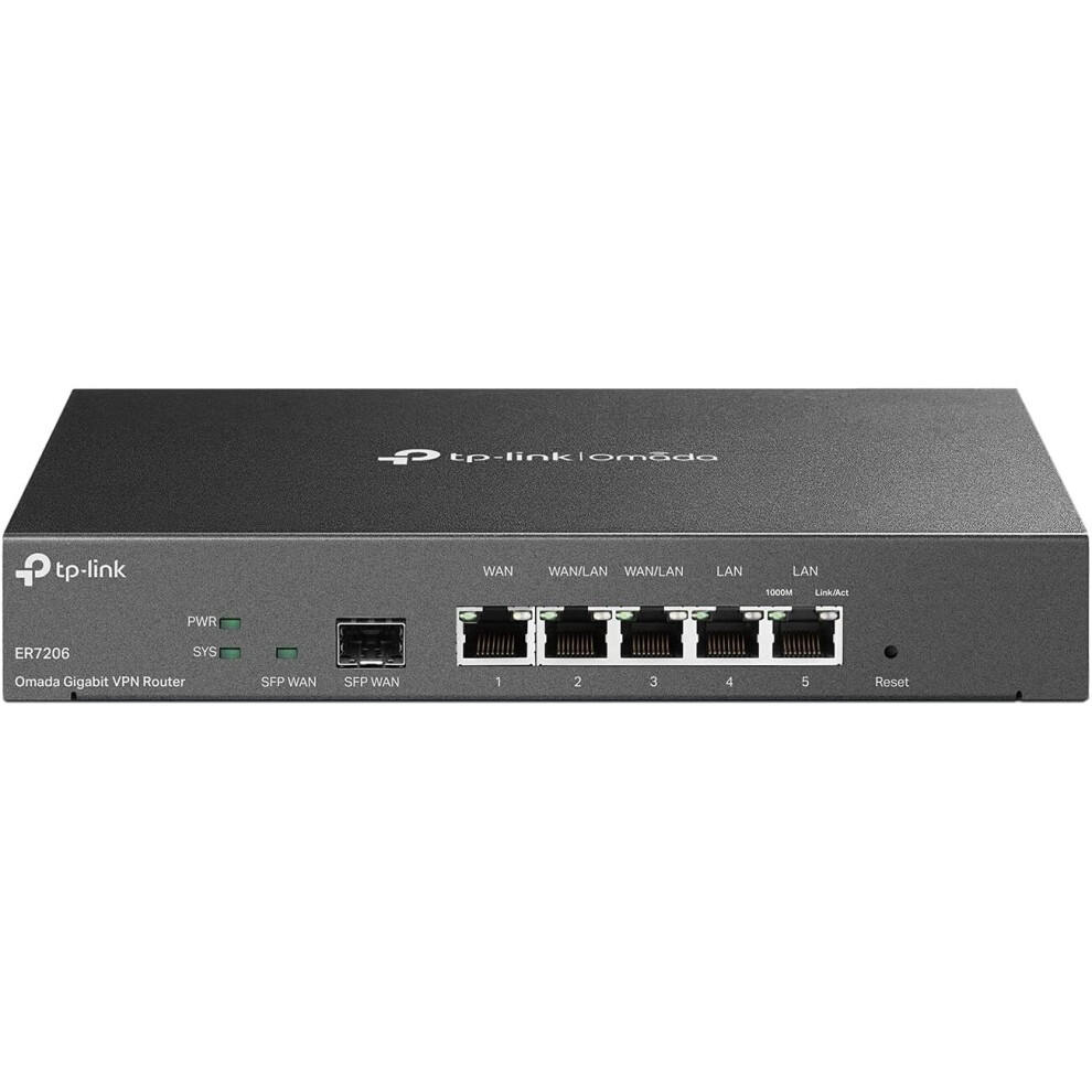 TP-Link ER7206 | Multi-WAN Professional Wired Gigabit VPN Router | Increased Network Capacity| SPI Firewall | Omada SDN Integrated | Load ..
