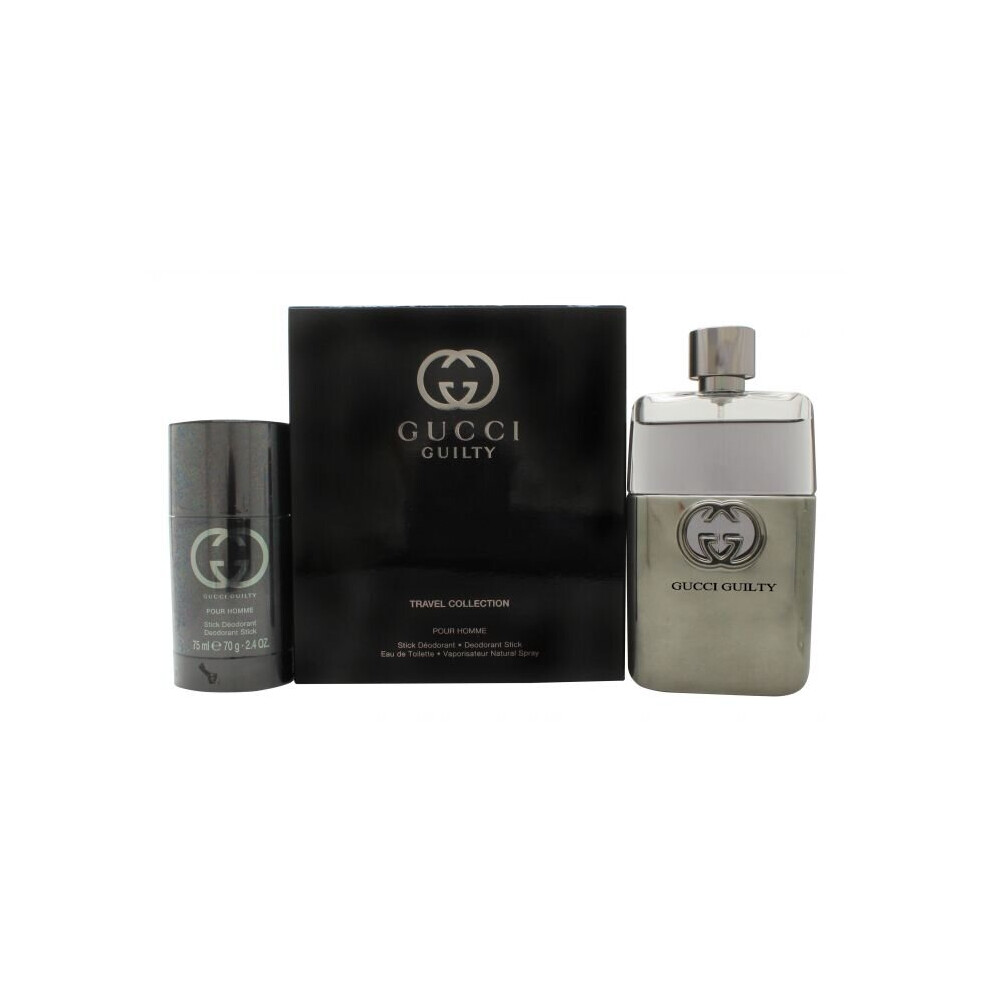 Gucci Guilty Pour Homme Gift Set 90ml EDP + 75ml Deodorant Stick