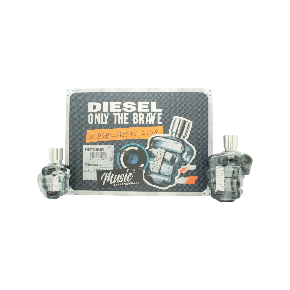 Diesel Only The Brave Gift Set 125ml EDT + 35ml EDT