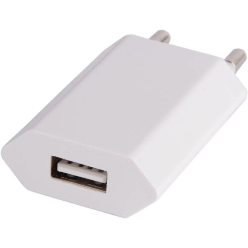 Shaver 2 Round EU Plug USB Converter Charging Port Adaptor 2