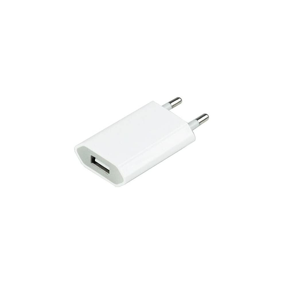 Shaver 2 Round EU Plug USB Converter Charging Port Adaptor