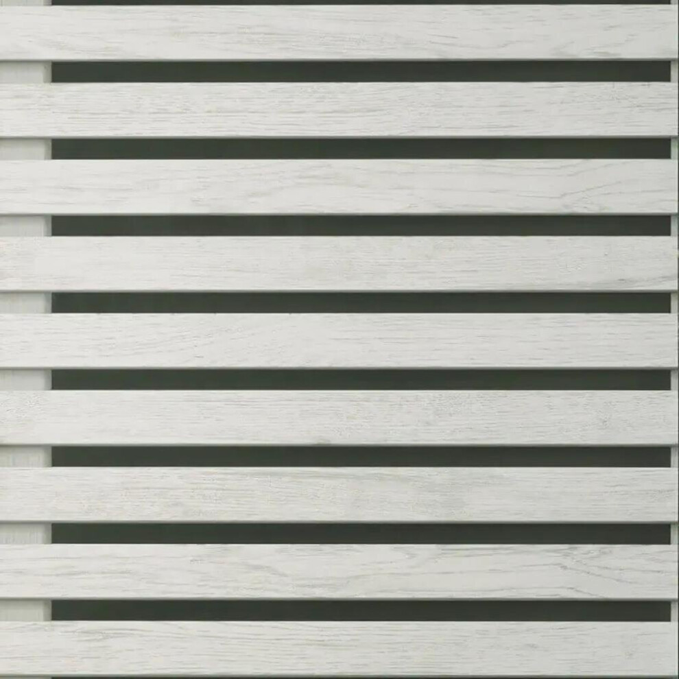 Fine Decor Wood Slats Wallpaper Rustic Striped Modern Contemporary Black/Grey