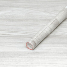 D-C Fix Light Grey Wood Effect Self-Adhesive Vinyl Film 2m x 45cm (DC-F346-0667) - Peel & Stick, Washable, Interior Use
