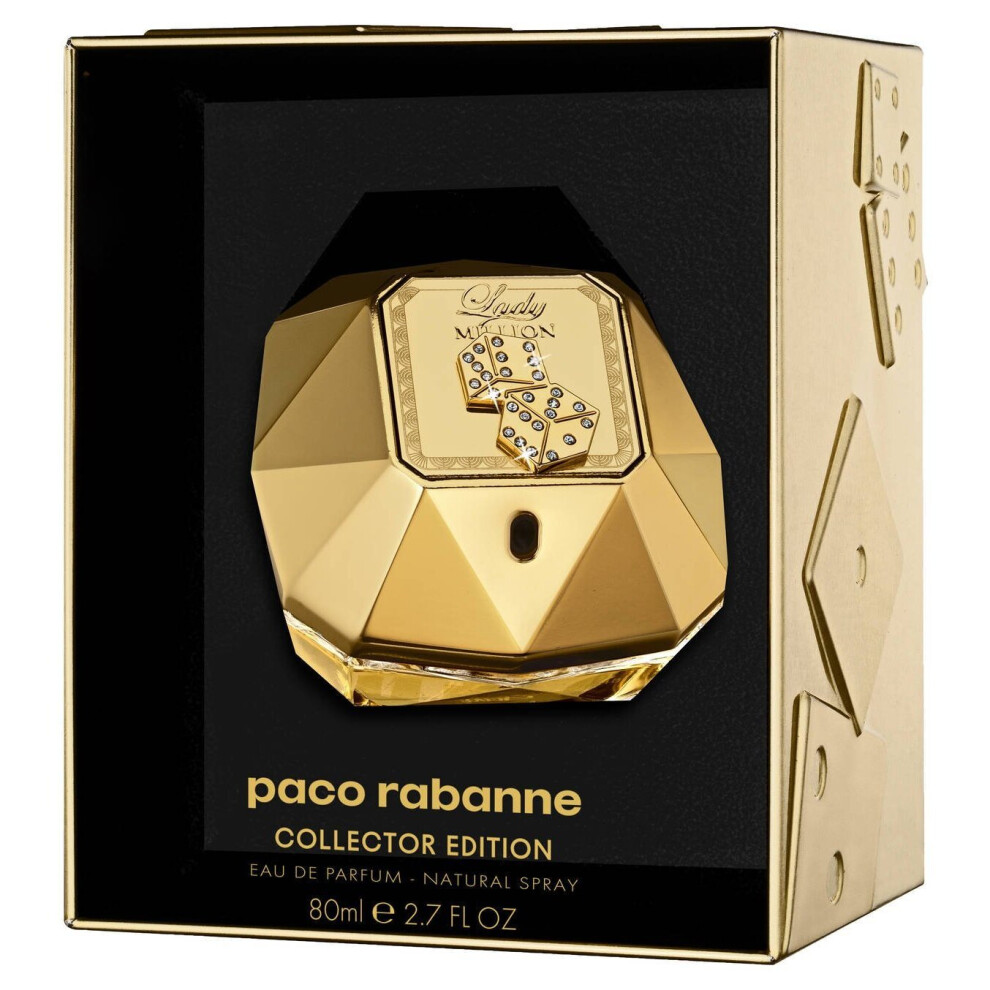 Paco Rabanne Lady Million Eau de Parfum 80ml EDP Spray - Monopoly Edition