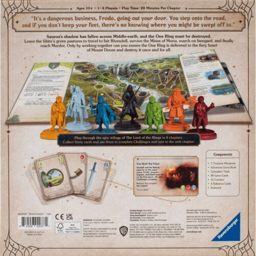 Ravensburger Ravensburger - Παιχνίδι Περιπέτειας Βιβλίου Άρχοντας των Δαχτυλιδιών (10827542) 1