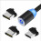 3 In 1 Magnetic Phone Charge Cable USB Micro USB Type-C Lightning 2
