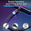 3 In 1 Magnetic Phone Charge Cable USB Micro USB Type-C Lightning 4