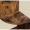 Rustic Shelving Unit Wall Floating Bookcase Corner Vintage Wood Storage Display 6