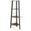 Corner Shelving Unit Small Vintage Industrial Bookcase Tall Rustic Storage Cabinet 5