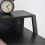 Small Writing Desk Industrial Computer PC Table Black Metal Office Workstation 2
