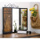 Industrial Dressing Table Bedroom Vanity Unit Vintage Retro Stool Large Mirror 5