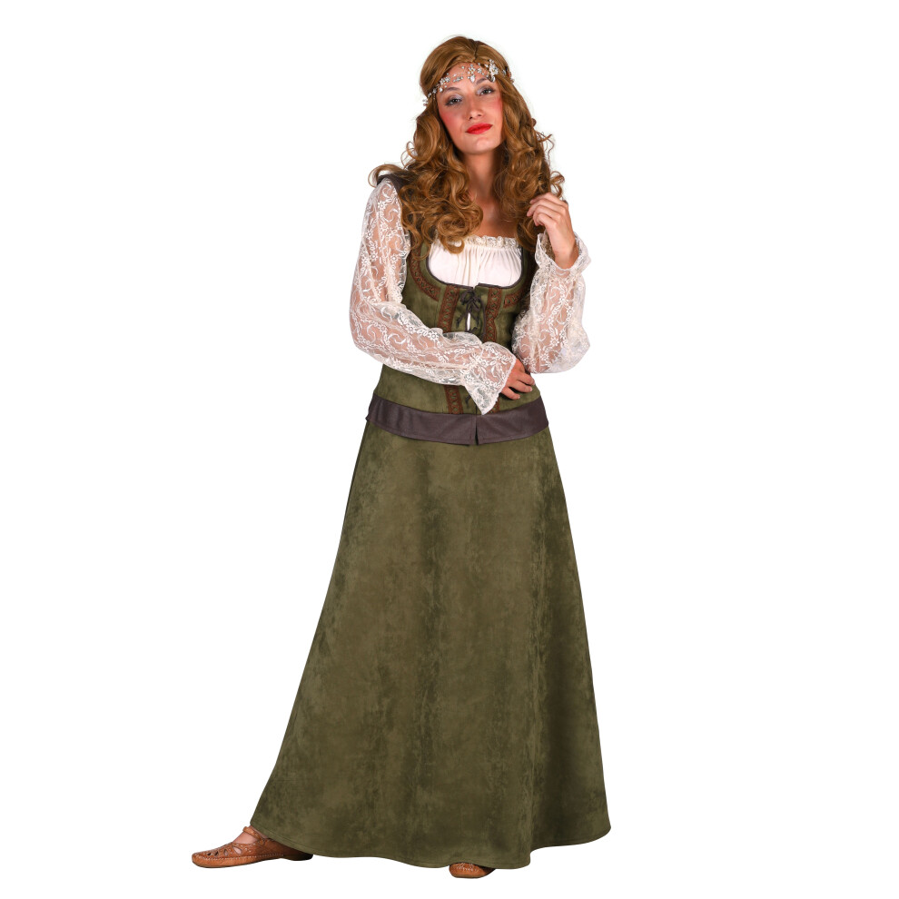 Photos - Fancy Dress  Medieval Lady / Lady Robin Hood Green(Medium 12-14)