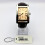 Armani EMPORIO ARMANI AR0154 Rectangular Beige Dial Brown Strap Men's Watch 2