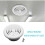 4" 100mm Air Vent Grille Ventilation Ceiling Wall Mount Air Vent ABS 6