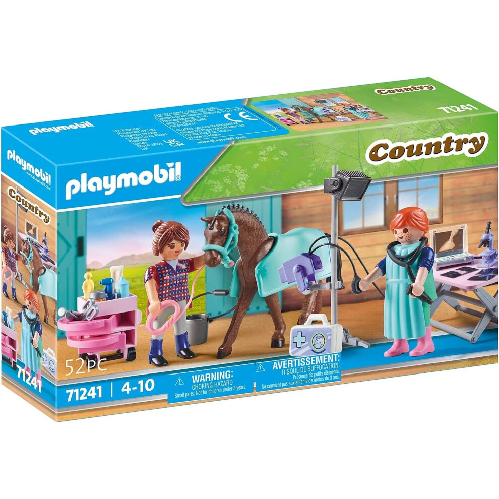 Playmobil 71241 Country Veterinarian For Horses