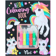Ylvi Neon Colouring Book Set