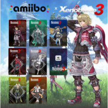 7pc For Nintendo Xenoblade Chronicles 3 amiibo Card Shulk Monado sword