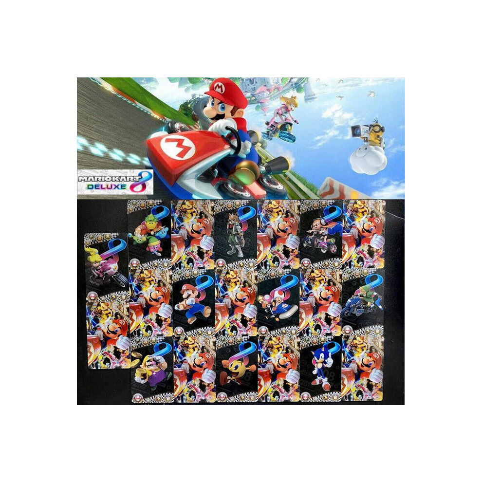 Mariokart 8 Deluxe Nfc Pvc Amiibo Cards Racing Suit 20Pcs For Swtich 5701510963261