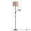 Living And Home 2 Light Floor Standing Lamp with Adjustable Head 4