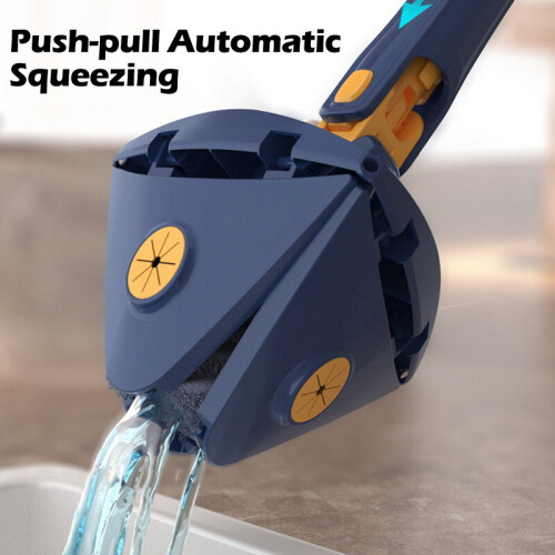 360° Rotatable Adjustable Cleaning Mop Extendable Triangle Mop 2