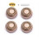 4Pcs For Flawless Hair Remover Replacement Heads Blade 1