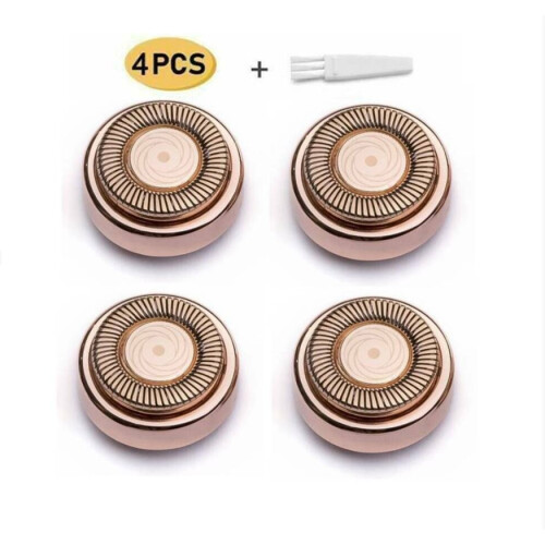 4Pcs For Flawless Hair Remover Replacement Heads Blade