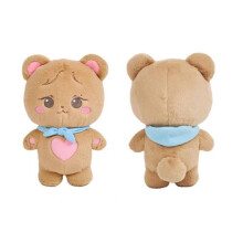(Brown) World Blackpink Tour Plush Doll Concert Souvenir Fans Jennie Lisa Jisoo Rose