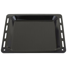 Enamelled Baking Tray 448x360x25mm for Rangemaster Oven - Dishwasher Safe, Heavy Duty Vitreous Enamel